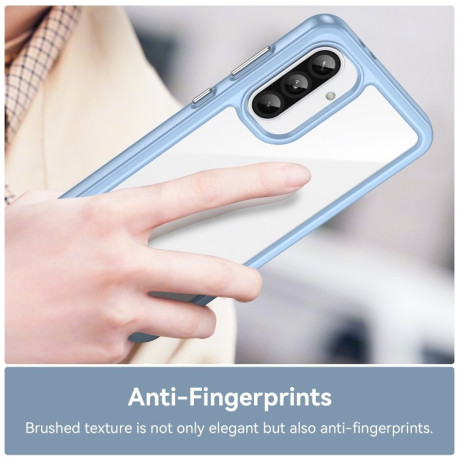 Противоударный чохол Colorful Acrylic Series для Samsung Galaxy A56 5G - синий