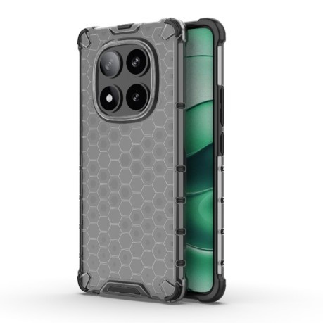 Противоударный чехол Honeycomb на Xiaomi  Redmi Note 14 Pro 5G/Poco X7 - черный