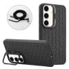 Противоударный чехол Honeycomb Radiating Holder TPU для Samsung Galaxy A35 5G - черный