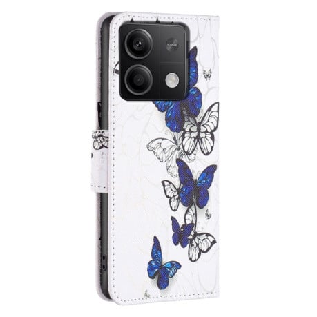 Чохол-книжка Colored Drawing Pattern для Xiaomi Redmi Note 13 4G - Butterflies