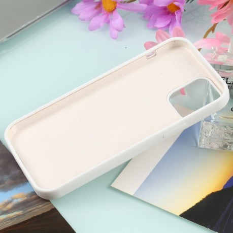 Противоударный чехол Nano Silicone (Magsafe) для iPhone 13 mini - белый