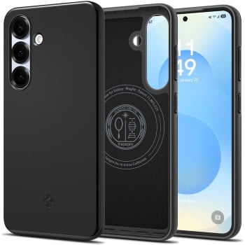 Оригінальний чохол Spigen Thin Fit Mag Case для Samsung Galaxy S25 - Black