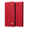 Шкіряний чохол-книжка Retro Texture Wallet для iPhone 11 Pro Max- червоний