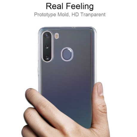 Ультратонкий силиконовый прозрачный Чехол на Samsung Galaxy A21