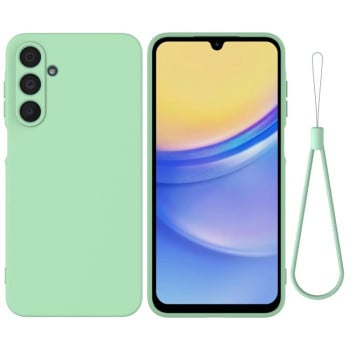 Силіконовий чохол Solid Color Liquid Silicone для Samsung Galaxy M16 / F16 - зелений