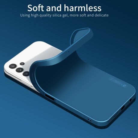 Противоударный чехол PINWUYO Sense Series для Samsung Galaxy F15 / M15 - синий