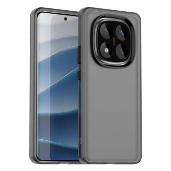 Чохол Candy Series гібрид з посиленими бортиками на Xiaomi Redmi Note 14 Pro 5G/Poco X7 - чорний