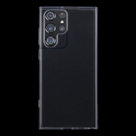 Ультратонкий силиконовый чехол 0.75mm на Samsung Galaxy S22 Ultra 5G - прозрачное