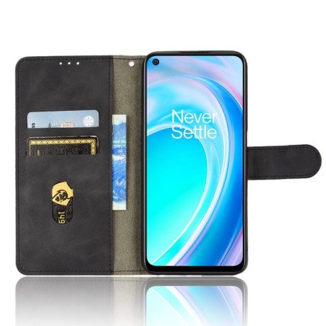 Чехол- книжка Skin Feel Magnetic для Realme 9 Pro/OnePlus Nord CE 2 Lite 5G - черный