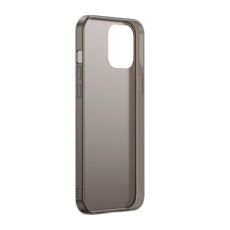 Чехол Baseus Frosted Glass для iPhone 12 Pro / iPhone 12 - черный