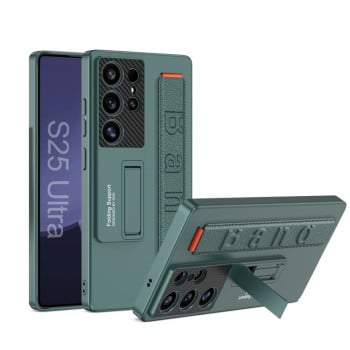 Протиударний чохол GKK Wristband with Holder для Samsung Galaxy S25 Ultra 5G - зелений
