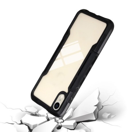 Противоударный чехол Acrylic 3 in 1 для iPhone XR - черный