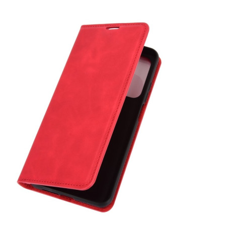 Чехол-книжка Retro-skin Business Magnetic на Xiaomi Mi 10T / 10T Pro - красный