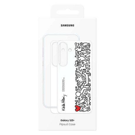 Оригінальний чохол Samsung Flipsuit Case для Samsung Galaxy S25+ - White(EF-MS936CWEGWW)