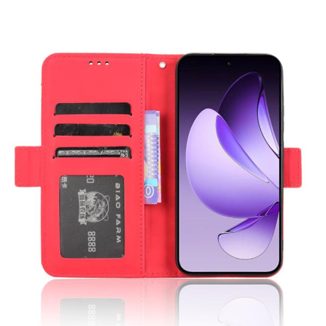 Чохол-книжка Skin Feel Calf на OPPO Reno13 5G Global - червоний