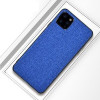 Чохол протиударний Cloth Texture на iPhone 11 Pro- синій