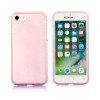 Ультратонкий Прозорий TPU Чохол Studded Full Frame Diamond Bling Pink для iPhone SE 3/2 2022/2020/8/7