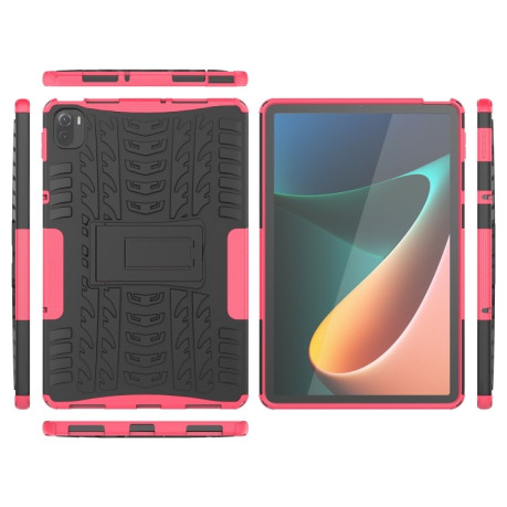 Протиударний чохол Tire Texture для Xiaomi Pad 5/5 Pro - рожевий