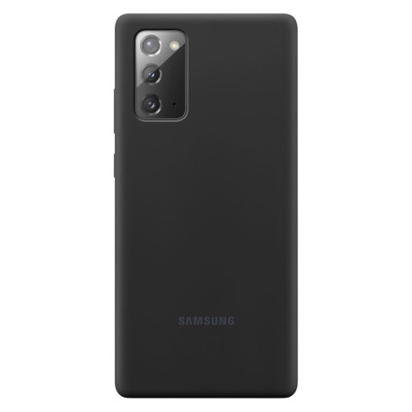 Оригінальний чохол Samsung Silicone Cover Samsung Galaxy Note 20 black