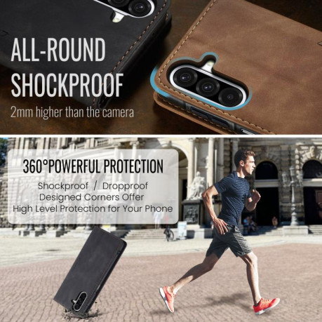 Чохол-книжка CaseMe-013 Multifunctional  для Samsung Galaxy A26 5G - чорний