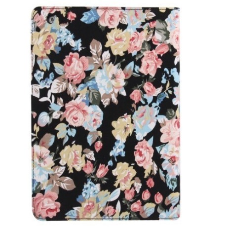 Шкіряний Чохол Peony Denim Texture Flower Case чорний для iPad 4/ 3/ 2
