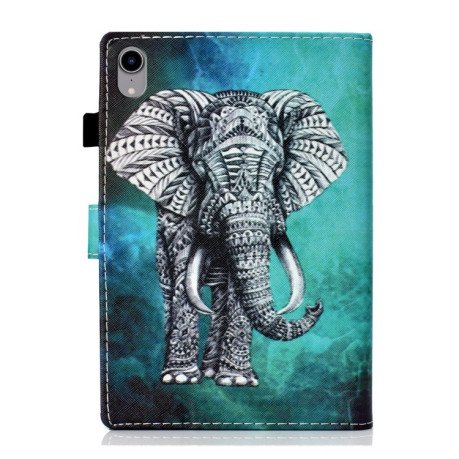 Чехол-книжка Coloured Drawing для iPad mini 6 - Elephant