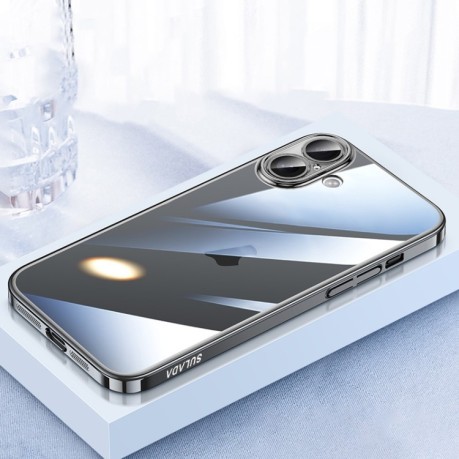 Протиударний чохол SULADA JINGJIA Series для iPhone 16 - чорний
