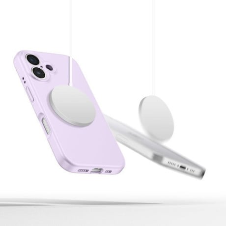 Чехол Tech-Protect Liquid Silicone MagSafe для iPhone 16e - Purple
