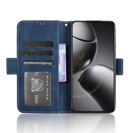 Чехол-книжка Skin Feel Calf на Xiaomi 14T Pro - синий
