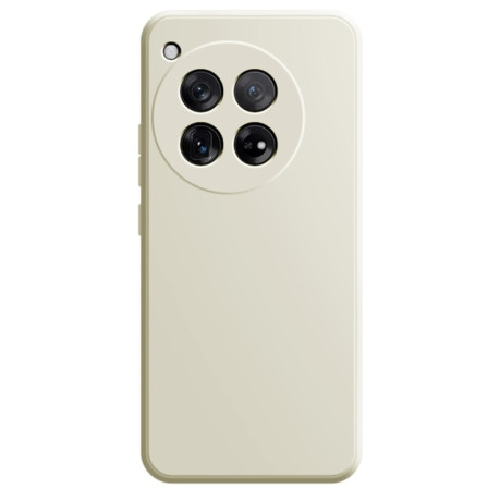 Противоударный чехол Imitation Liquid Silicone для OnePlus 12 - белый
