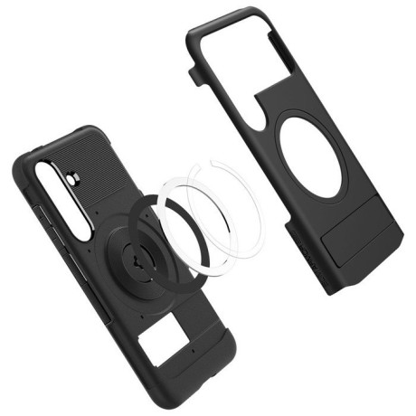 Оригінальний чохол Spigen Slim Armor MagSafe для Samsung Galaxy S25+ - Black