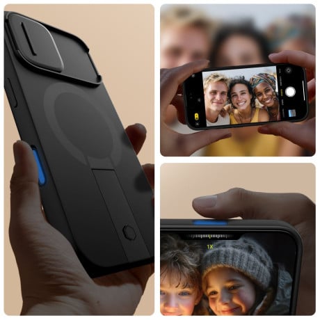 Чохол Tech-Protect Kevlar Aura з MagSafe на iPhone 17 - Black