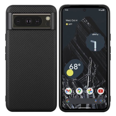 Противоударный чехол ViLi TC Series Kevlar Carbon Fiber Texture для Google Pixel 8 Pro - черный