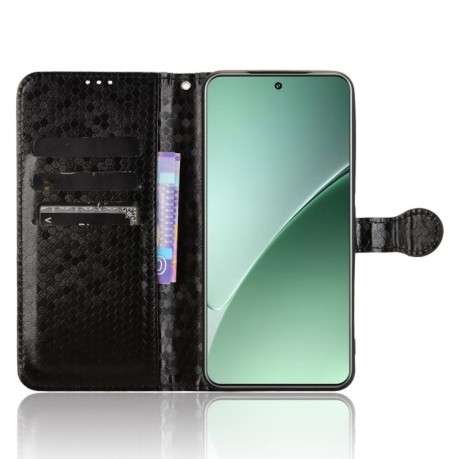 Чохол-книжка Honeycomb Dot для Xiaomi 15 Pro - чорний