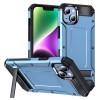 Чохол протиударний Matte Holder для iPhone 15 Plus - блакитний