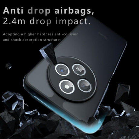 Противоударный чехол Armor Precise Hole PC Hybrid TPU для Xiaomi Redmi 14C 4G/Poco C75/Redmi A4 5G - черный