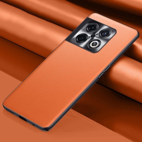 Противоударный чехол Plain Skin для OnePlus 10 Pro - оранжевый