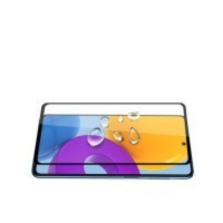 Захисне скло mocolo 0.33mm 9H 3D Full Glue для Samsung Galaxy А71 - чорне