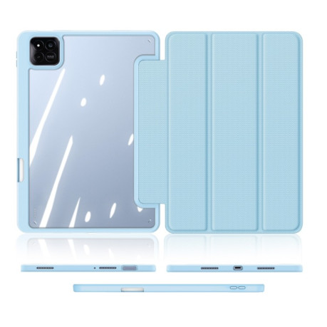 Противоударный чехол-книжка DUX DUCIS TOBY Series Antiskid Leather для Xiaomi Pad 7 / 7 Pro - синий