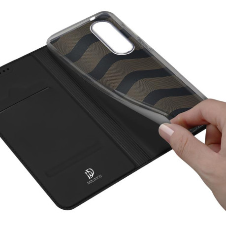 Чохол-книжка DUX DUCIS Skin Pro Series для Samsung Galaxy S25 Edge 5G - чорний