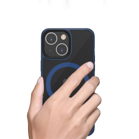 Протиударний чохол mocolo Shanxi Dragon (Magsafe) для iPhone 13 mini - синій