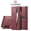 Кожаный чехол-книжка CaseMe 010 Series Wallet Style iPhone XR красный