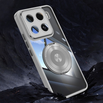 Протиударний чохол MagSafe Acrylic Hybrid для Xiaomi 15 Pro - сірий