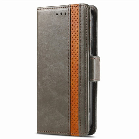 Чохол-книжка Dual-side Magnetic Buckle для Motorola Edge 50 Ultra - сірий