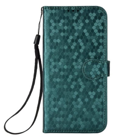 Чехол-книжка Honeycomb Dot для Motorola Edge 60 Pro - зеленый