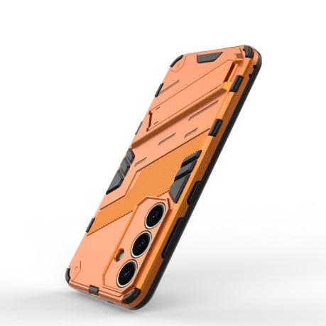 Протиударний чохол Punk Armor для Samsung Galaxy S25 5G - помаранчевий