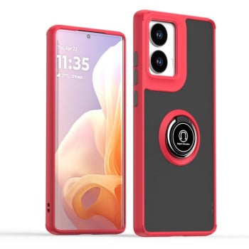 Противоударный чехол Q Shadow 1 Series TPU + PC на Motorola Moto G85 - красный