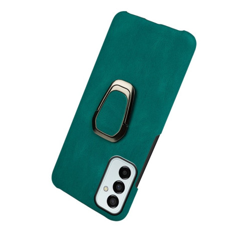 Противоударный чехол EsCase Ring Holder для Samsung Galaxy M23 - темно-зеленый
