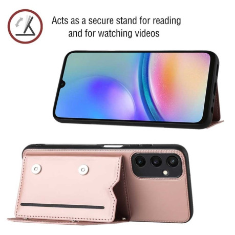 Противоударный чехол Skin Feel для Samsung Galaxy A05s - розовое золото