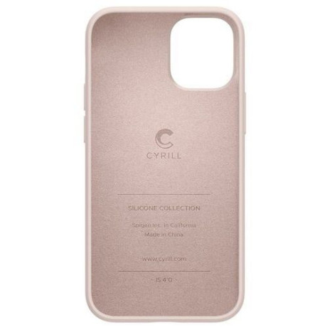 Оригінальний чохол Spigen Cyrill Silicone для iPhone 12 Mini Pink Sand